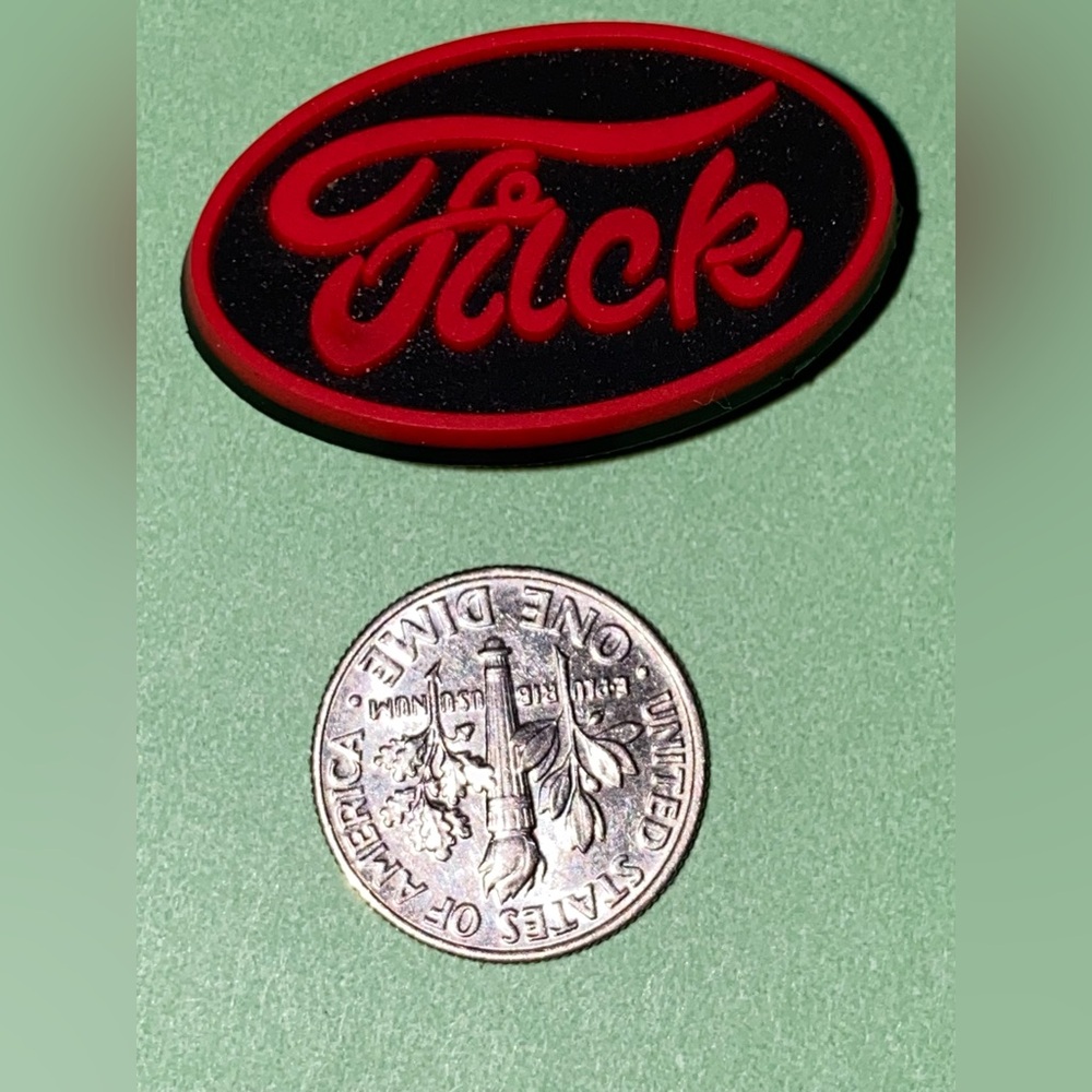 (10 for $15) F*ck instead of Ford Crocs Shoe Charms